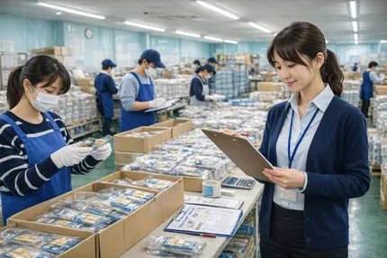 軽作業代行サービスの様子