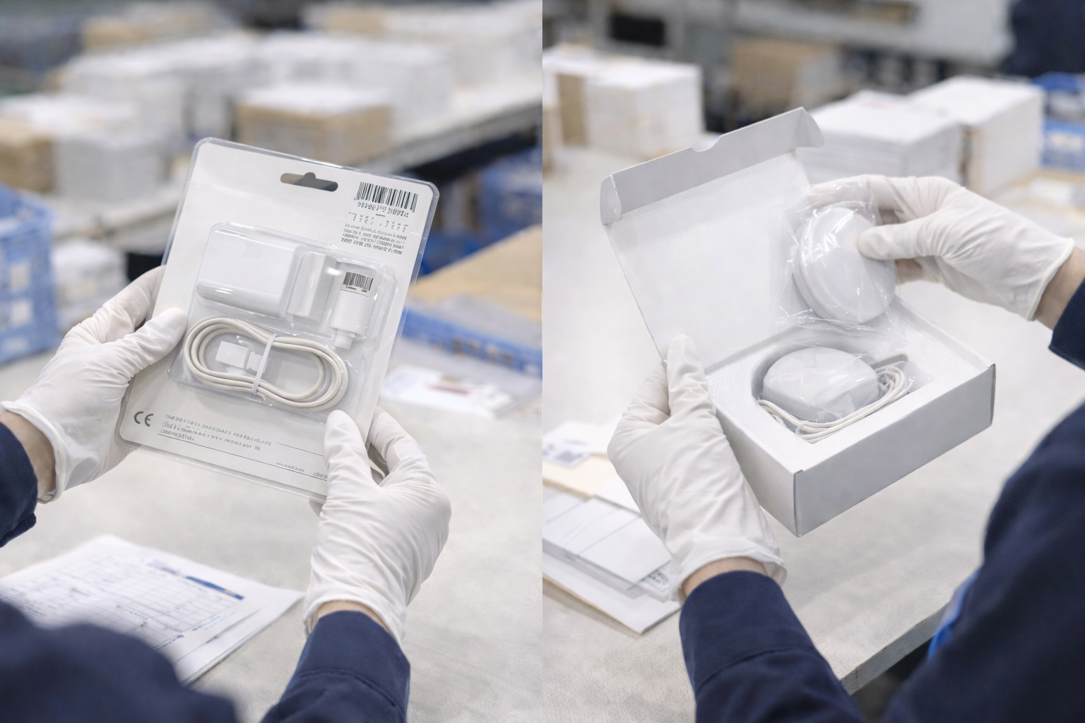 検品作業 外観検査 内容確認