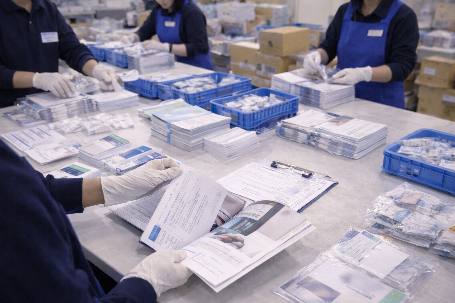 検品作業 外観検査 内容確認